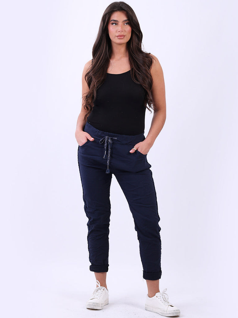 Crochet Magic Pant Navy