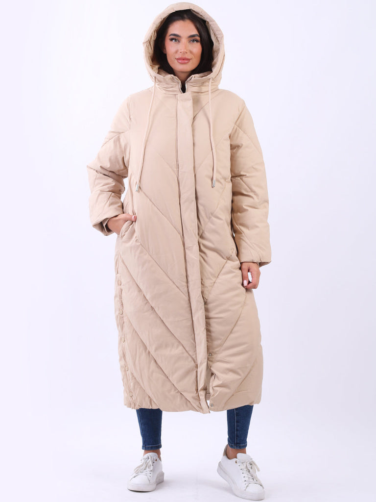 Women Puffer Jacket Mocha